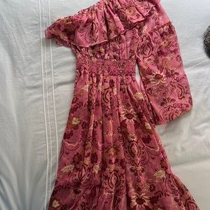 Misa Los Angeles madi one shoulder dress size s